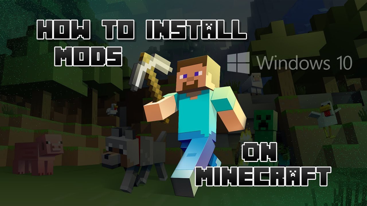 How to install mods into minecraft windows 10 edition